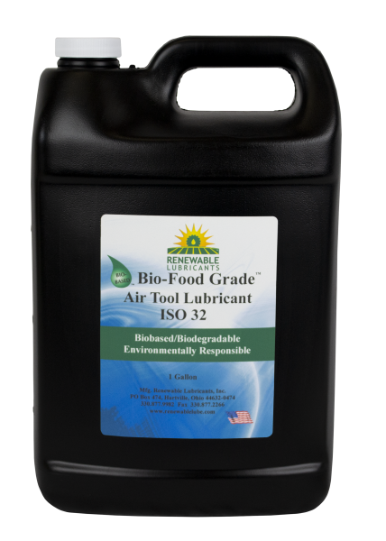 87463 Bio Food Grade Air Tool Lubricant ISO 32 1 Gal